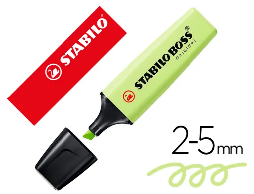 Rotulador Stabilo Boss Fluorescente 70 Pastel Chispa de Lima