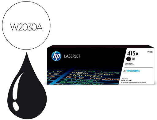 Toner hp 415a Para hp Color Laserjet Pro M454 Mfp M479 Negro 2400p