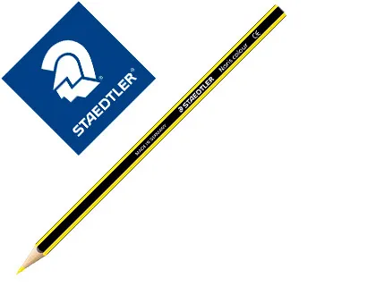 Lapiz de Color Staedtler Wopex Ecologico Amarillo Claro