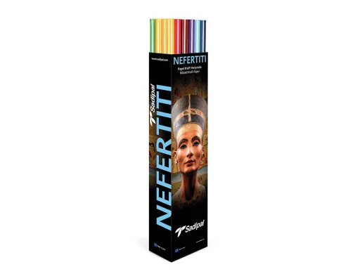 Papel Kraft Sadipal Nefertitis 1x3 m Gramaje 65 gr Expositor de 30 Rollos Colores Surtidos