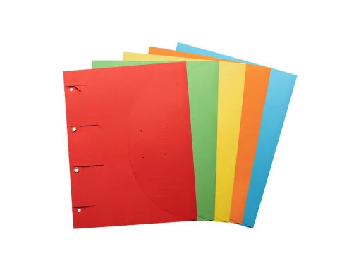 Carpeta Para Archivador Djois Smartfolder Din a4 Tres Solapas y Cierre Velcro Carton 225 gr Pack de 10 Unidades
