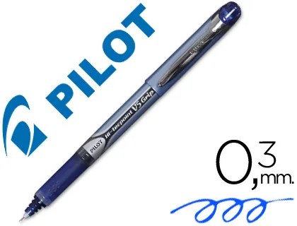 Rotulador Pilot Punta Aguja v-5 Grip Azul 0.5 mm