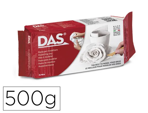 Pasta Das Blanca Para Modelar Seca Sin Coccion 500 g