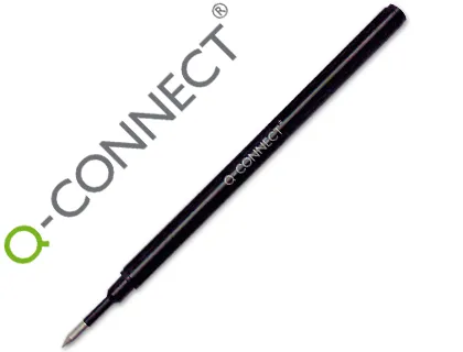 Recambio Rotulador Roller Magno q-Connect Negro