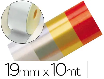 Cinta Fantasia 10 mt x 19 mm Blanco
