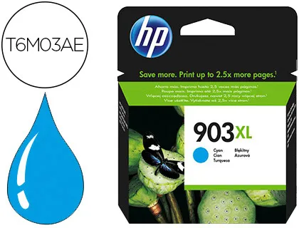 Ink-Jet hp 903xl Officejet 6960 / 6970 Cian 825 Paginas