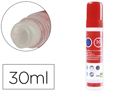 Pegamento Liderpapel Transparente Para Papel 30 ml