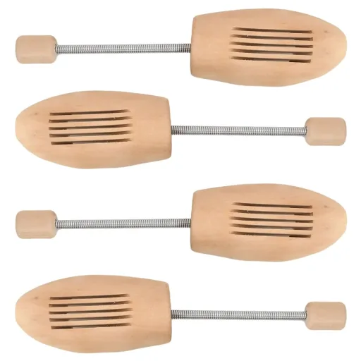 Hormas de Zapatos 2 Pares Madera Maciza de Loto EU 39-42