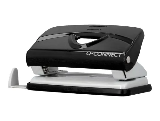 Taladrador q-Connect Kf14214 Negro Abertura 1 mm Capacidad 10 Hojas