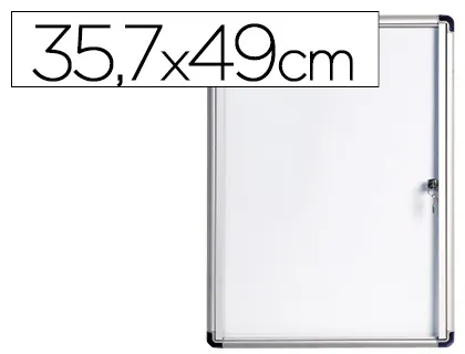 Vitrina de Anuncios bi-Office Fondo Magnetico Extraplana de Interior 357x490 mm