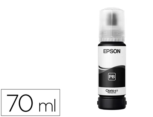 Tinta Epson T114 Eco Tank et-8500 / 8550 Negro Photo Botella 70 ml