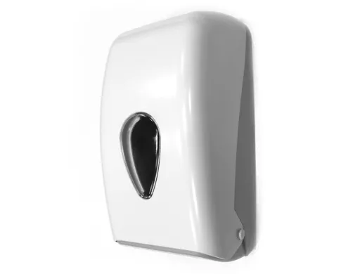Dispensador Papel Higienico Dahi Domestico Mixto Abs Color Blanco 277x135x135 mm