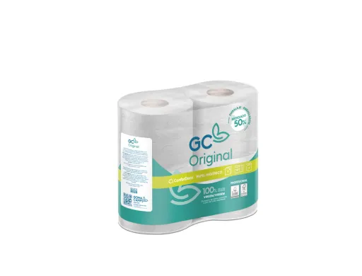 Papel Higienico Olimpic 2 Capas-96,3mm Ancho x 17,98m Largo Paquete de 4 Rollos