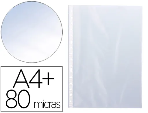 Funda Multitaladro q-Connect Folio 80 mc Cristal Bolsa de 10 Unidades