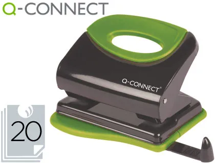 Taladrador q-Connect Kf00995 Metalico Con Empuñadura de Caucho Capacidad 20 Hojas