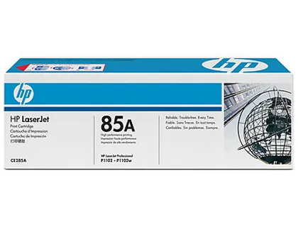 Toner hp 85a Laserjet P1100/P1102 -Ce285a- Negro 1.600 Pags
