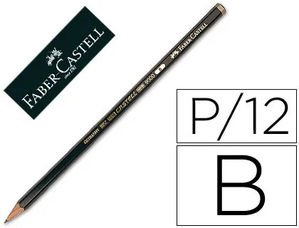 Lapices de Grafito Faber 9000 b Unidad