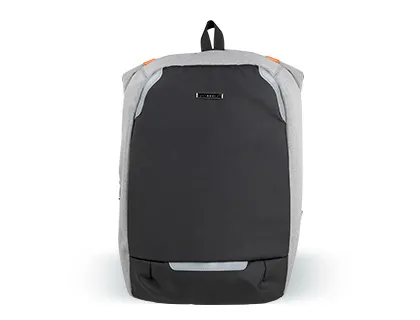 Mochila Para Portatil q-Connect 18\" Negra / Gris Poliester Impermeable 460x170x310 mm
