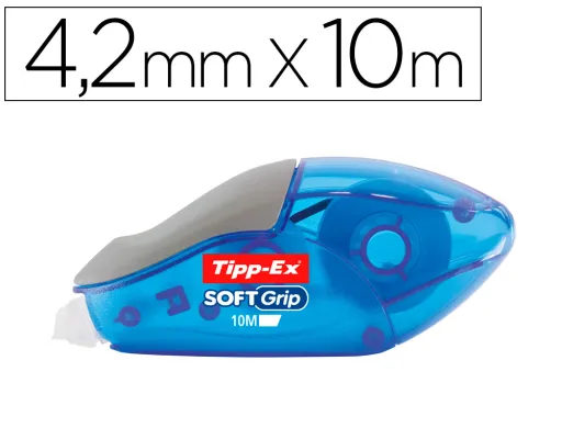 Corrector Tipp-ex Cinta Soft Grip 4,2 mm x 10 mt