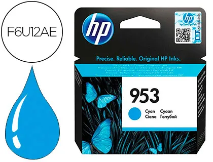 Ink-Jet hp Jet 953 Officejet Pro 8210 / 8710 / 8725 / 7730 630 Paginas Cian