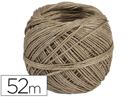 Cuerda Cañamo Natural Pulido Bobina de 52 g