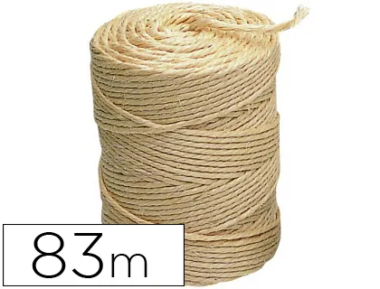 Cuerda Sisal 3 Cabos Liderpapel Rollo 1/2 kg