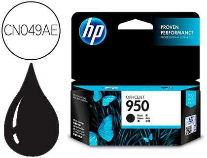 Ink-Jet hp 950 Negro Cn049ae Capacidad 1000 Pag
