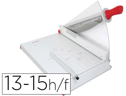 Cizalla Yosan 45 Metalica de Palanca Din a3 Con Pantalla Protectora