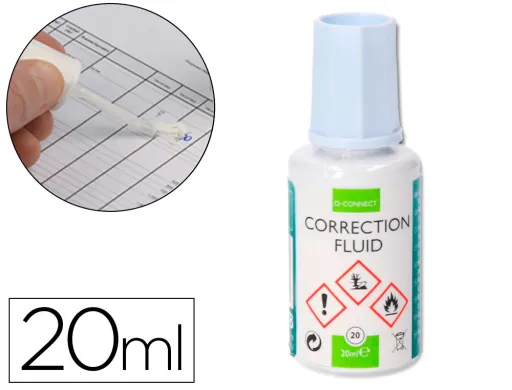 Corrector q-Connect Aplicador Pincel Bote 20 ml