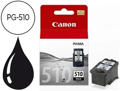 Ink-Jet Canon pg-510 Negro Pixma Mp240/260/480 220 Pag