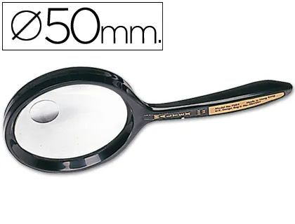 Lupa q-Connect Cristal Bifocal 50 mm Mango Curvo