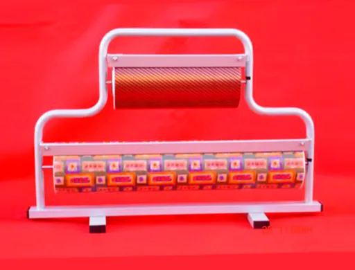 Portarrollo Metal Mostrador Corta Papel Para Bobinas de 62-31 cm