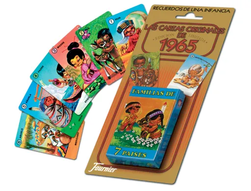 Baraja de Cartas Fournier Infantil Familias de 7 Paises
