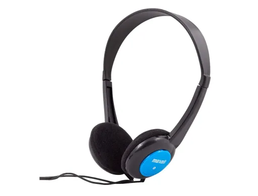 Auriculares Maxell Infantil Diadema Jack 3,5 mm Longitud Cabel 1,2 m Color Azul