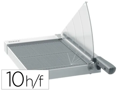 Cizalla de Palanca Leitz Precision Home Office a4 Base Plastico Longitud Corte 380 mm Capacidad de Corte 10 Hojas