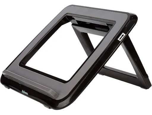 Soporte Elevador Fellowes i-Spire Para Portatil Hasta 17\" Ajustable 7 Angulos Diferentes Negro 320x286x42 mm