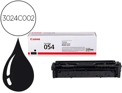 Toner Canon 054 Lbp622 / Mf641 / i-Sensys Lbp621 / 623 / 641 / 643 / 645 / 622 Negro 1500 Paginas