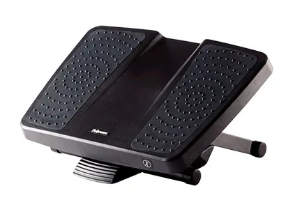 Reposapies Fellowes Ultimate Serie Professional Ajustable 3 Alturas Negro 100x388x338 mm