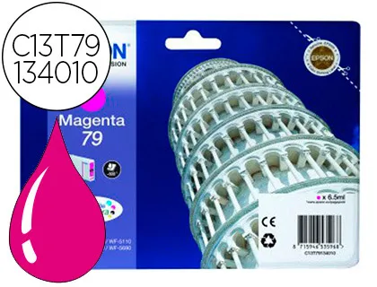 Ink-Jet Epson T913 Workforce Pro wf-4630 / 4640 / 5110 / 5190 / 5620 / 5690 Magenta