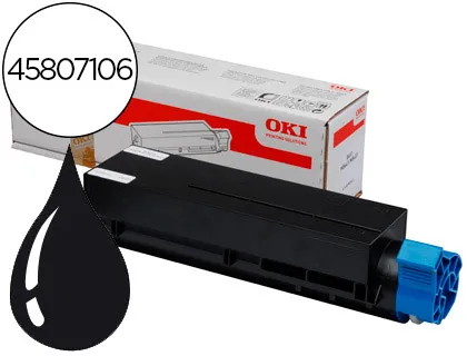 Toner Oki B412dn / 432dn / 512dn / Mb472dnw / 492dn Negro 700 Pag