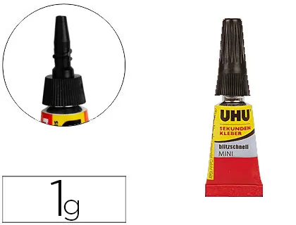Pegamento Super Minis UHU – 12 x 1g