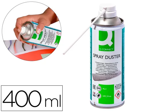 Aire a Presion q-Connect Para Limpieza General Bote de 400 ml