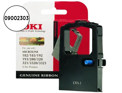 Cinta Impresora Oki Ml280/320/321/3320/3321 Cinta Negra -3 Millones de Caracteres-