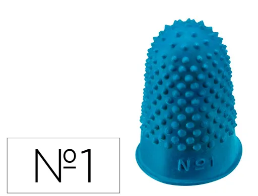 Dedil q-Connect Goma Nº1 20-22 mm Diametro Caja de 12 Unidades Color Azul