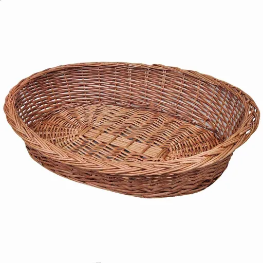 Cesta Para Perros/Cama Para Mascotas Sauce Natural 90 cm