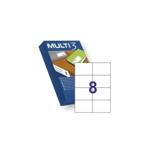 Etiquetas Autoadhesivas Multi3 105x74 mm – Caja Con 500 Hojas​