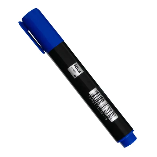 Rotulador Permanente RIVA Azul - 1 Unidad