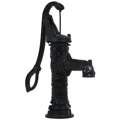 Bomba de Agua Manual Para Jardín de Hierro Fundido