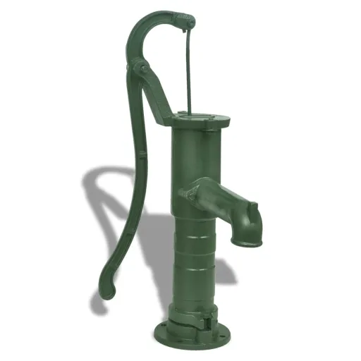 Bomba de Agua Manual Para Jardín de Hierro Fundido