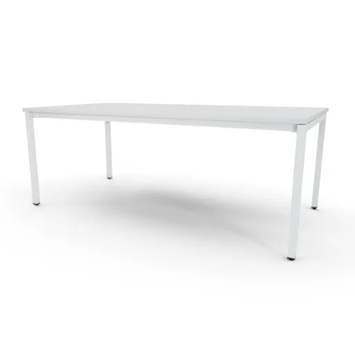 Mesas de Reunión 2000x1000mm Alfa Blanco / Blanco